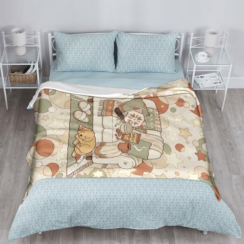 Couverture canapé et lit pour lutter contre le froid douce et légère - 6