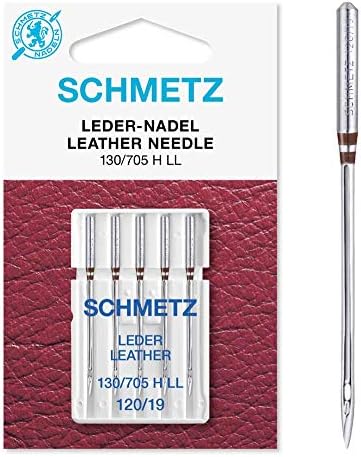 Schmetz Skórzane Igly 5-Sztuk, 90/14 Rozmiar