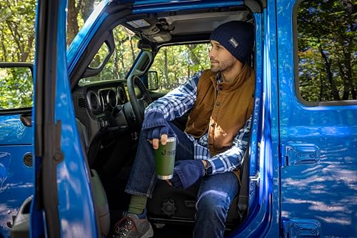 Jeep Men's Heavy Duty Wool Crew Socks-2 Pair Pack-Cushioned Comfort2