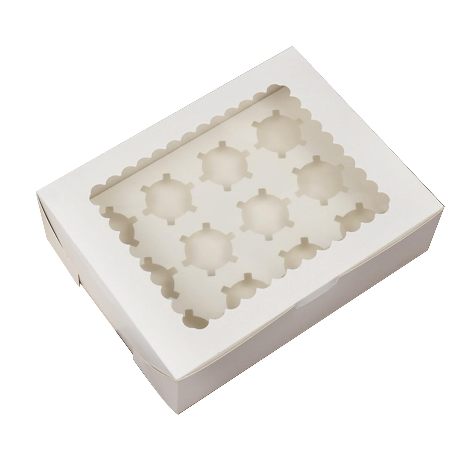 Tsophreniq 5pcs Cupcake Boxes Multifunction Dessert Holiday Dessert Wrapping Accessory for Festival Present Packaging Cardboard Gift Boxes