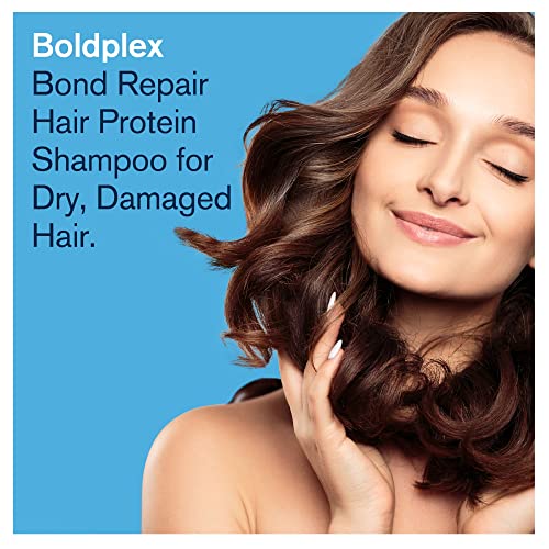 BoldPlex 4 Bond Strengthening Protein Shampoo for Dry Damaged hair - Hydrating Formula for Curly, Dry, Colored, Frizzy, Broken or Bleached Hair Types. Cruelty-free & Vegan