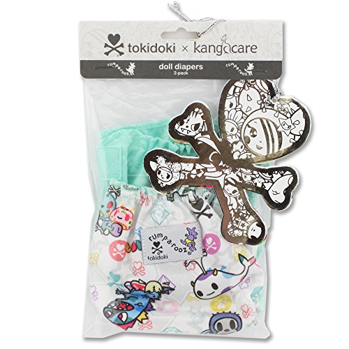 Rumparooz - Juego de pañales para muñeca, tokiBambino y dulce