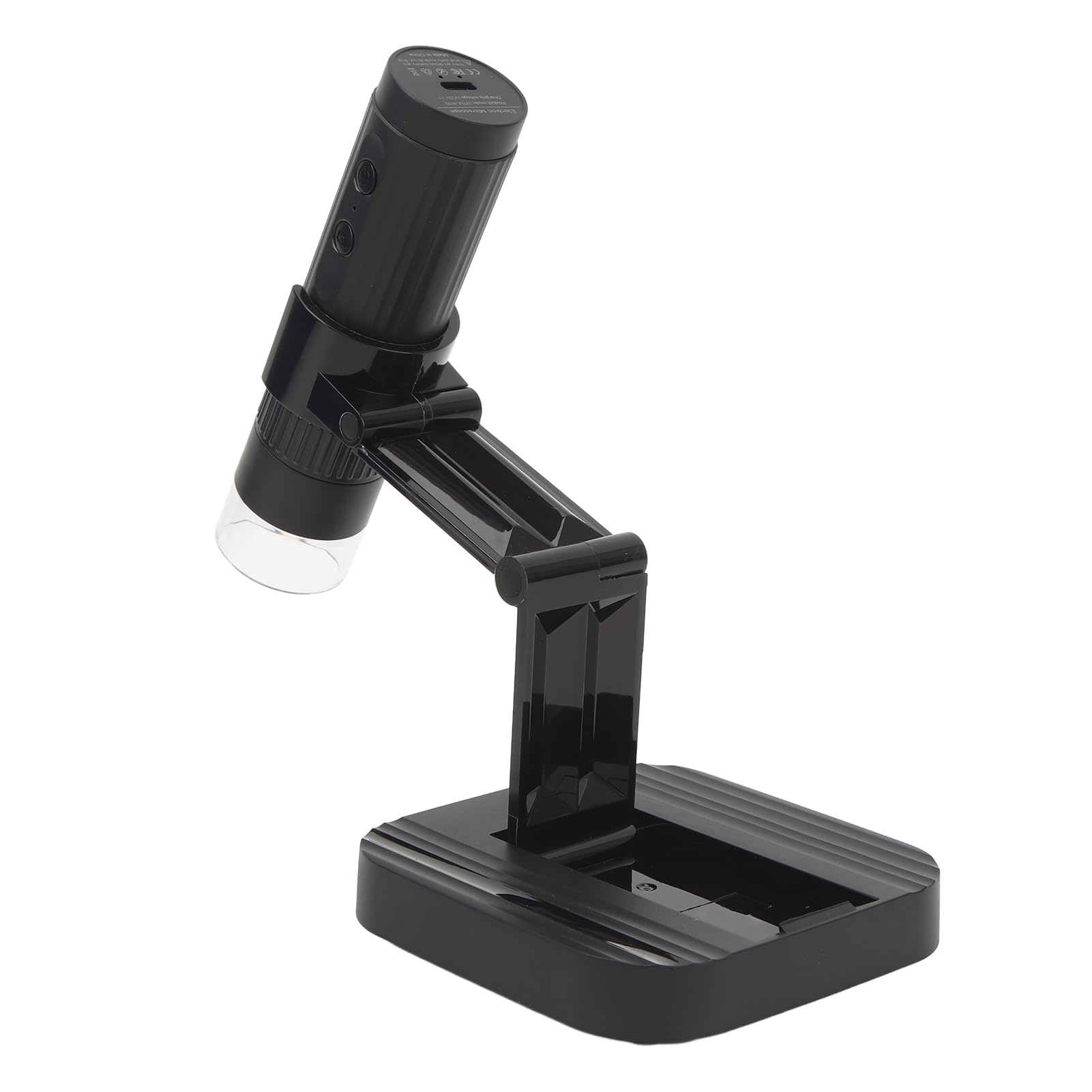 AMONIDA Microscopio Digital Inalámbrico Portátil, Cámara de Aumento de 2MP y 1000X para Inspección y Educación, ABS Recargable