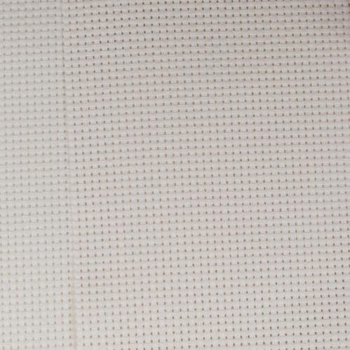 Image of KCS one Piece 19 inch x 28 inch(48cmx72cm) 11CT Counted Cotton Aida Cloth Cross Stitch Fabric (Ecru)