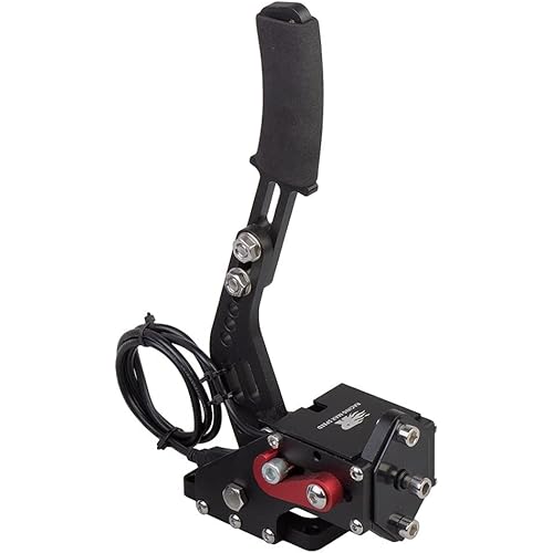 CNRAQR PC Racing Game USB Handbrake for 16Bit SIM for Racing Games, Compatible with G27 G29 G920 G923 T500 T300 Simulate Linear Handbrake(Only PC System)