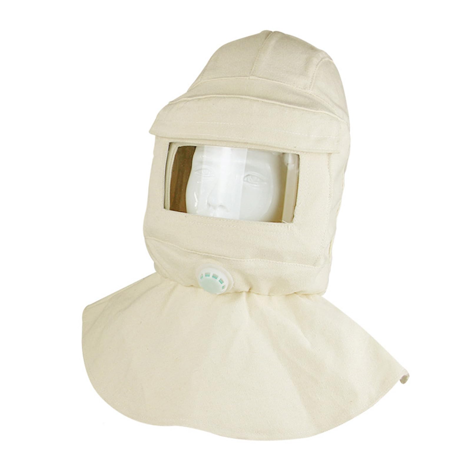 Professional Helmet Sand Blasting Hoods Cap Sand Blasting Hoods for Polishing Painting Dusting Tasks Cap