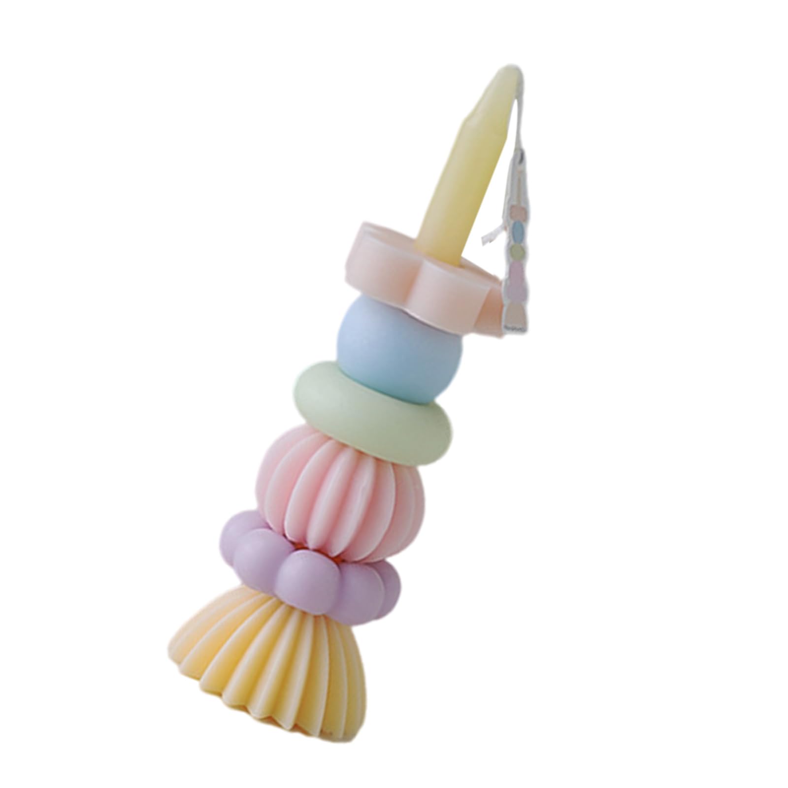 alloneslife Stackable Pillar Scented for Table Decoration and Uplifting Mood Boosting Birthday Gift Tree Shape