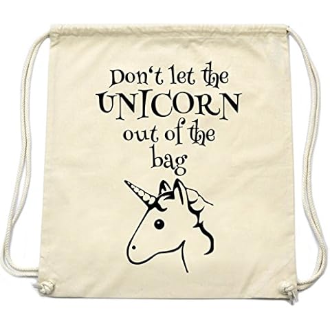 PREMYO Turnbeutel mit Spruch Einhorn Cover