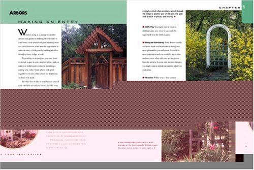 Book page showing 'Arbors' chapter with an entry gate