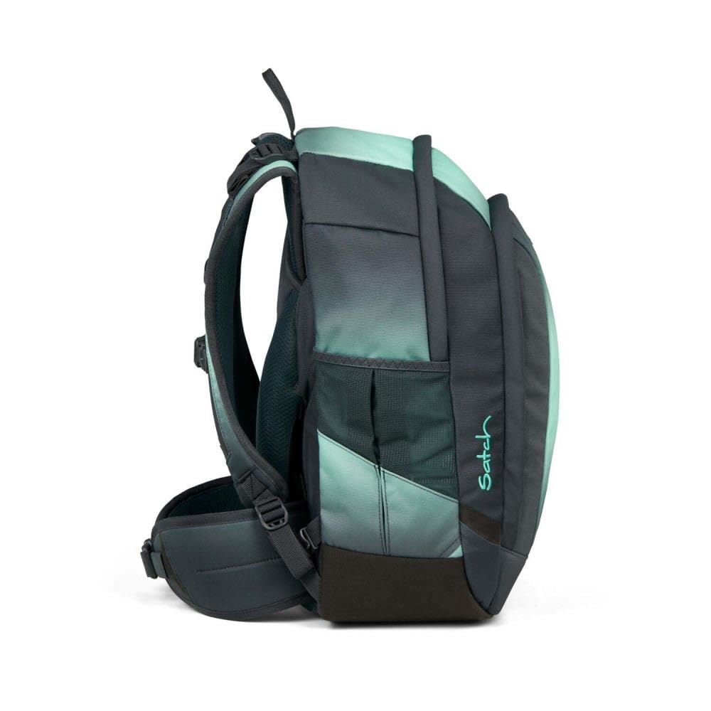 Satch Air Schulrucksack Set 2tlg. inkl. Schlamperbox (Gradient Mint)