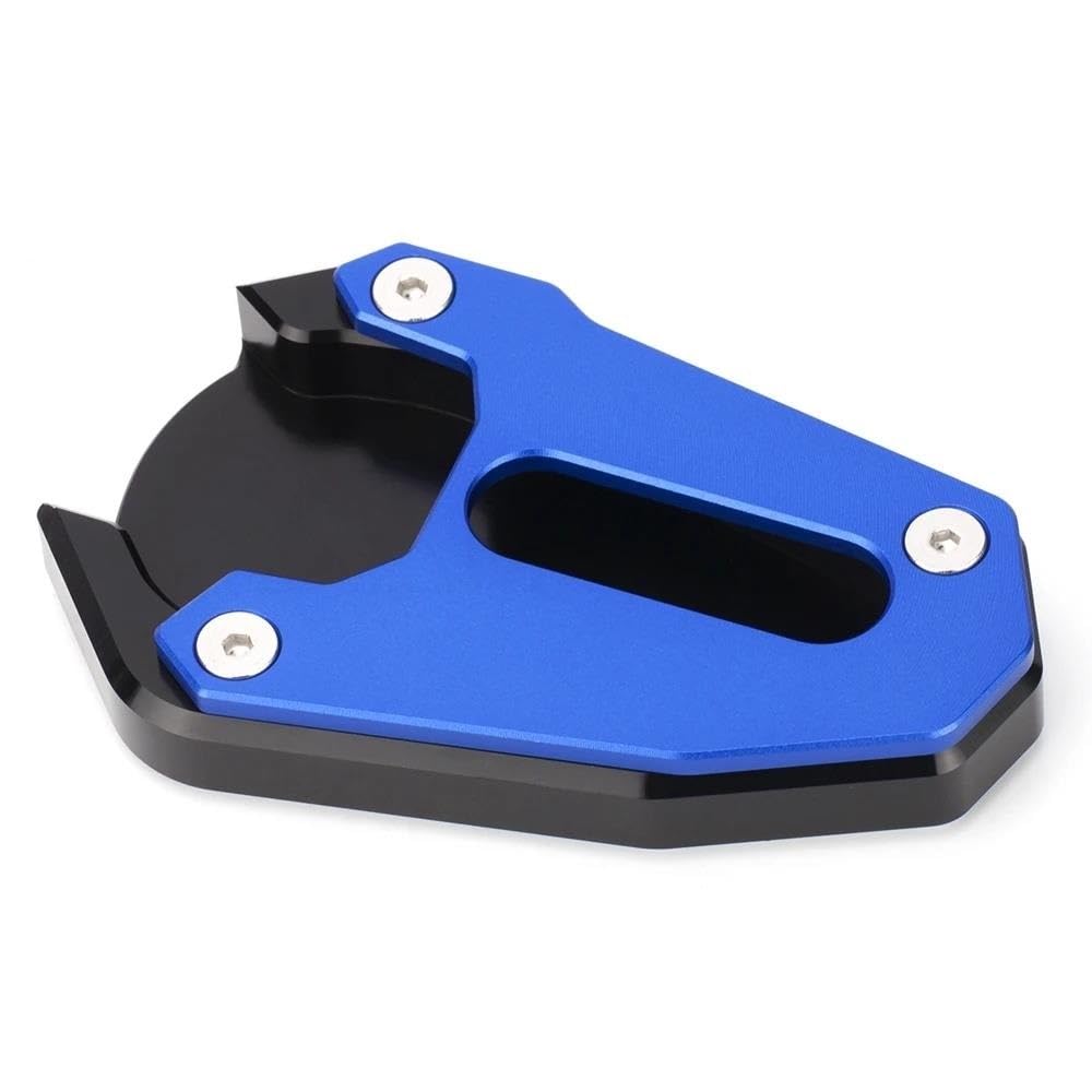 Béquille de moto Suzuki Gladius 650 plaque d'agrandissement de support latéral bleu