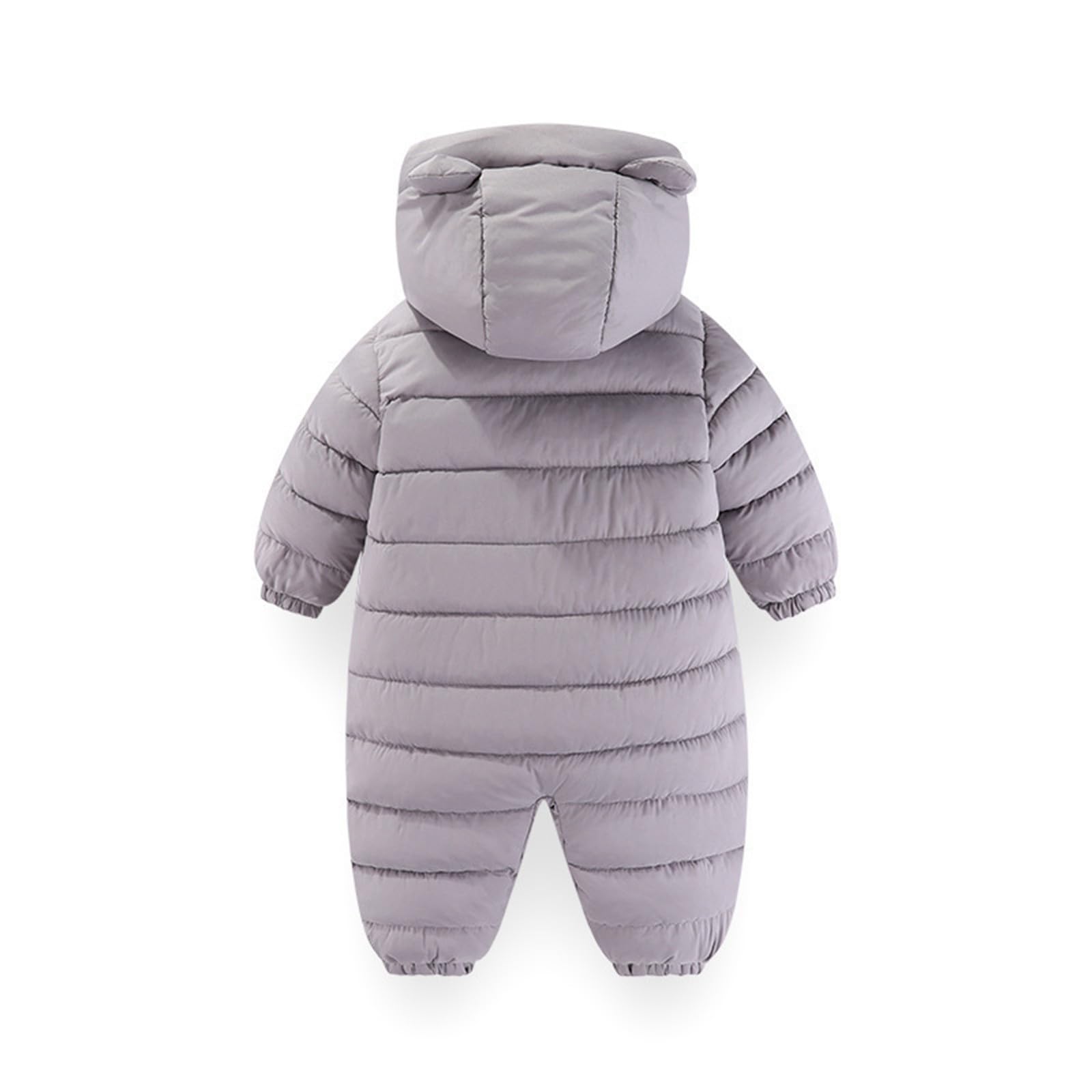 Baby Body Langarm Bodysuit Weiche Jumpsuit Bequem Baumwolle Schlafstrampler Strampler Winter Babystrampler Mit Aufdruck Schlafanzug Warm Atmungsaktiv Neutral