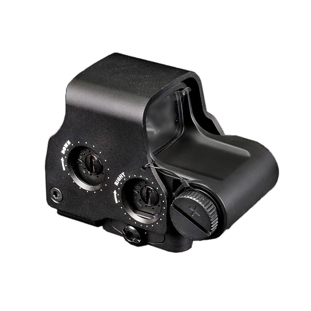 Combo mira holográfica 558 y lupa G45 5X, alcance reflejo puntos rojos y verdes, montaje rápido desmontable para riel 20 mm