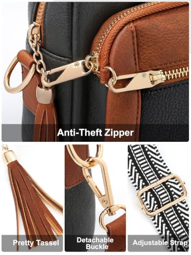 Image of Vegan Leather Crossbody Bags for Women Anti theft Purses and Handbag