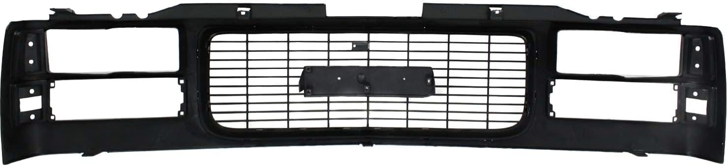 Garage-Pro Front Grille Assembly For 1994-1999 GMC Yukon, 1994-1998 GMC C1500/K1500, C2500, Black Truck Grill Insert, Models w/Composite Headlights