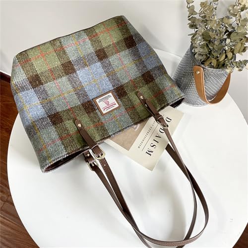 Bolso Tote Large Harris Tweed para Mujer miniatura 2