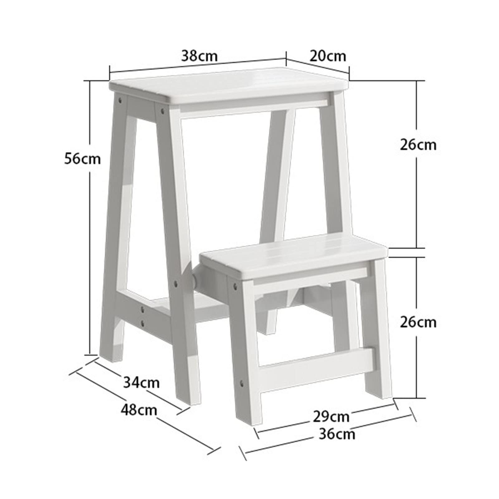 Taburete plegable liro y plegable para el hogar cocina loft camping
