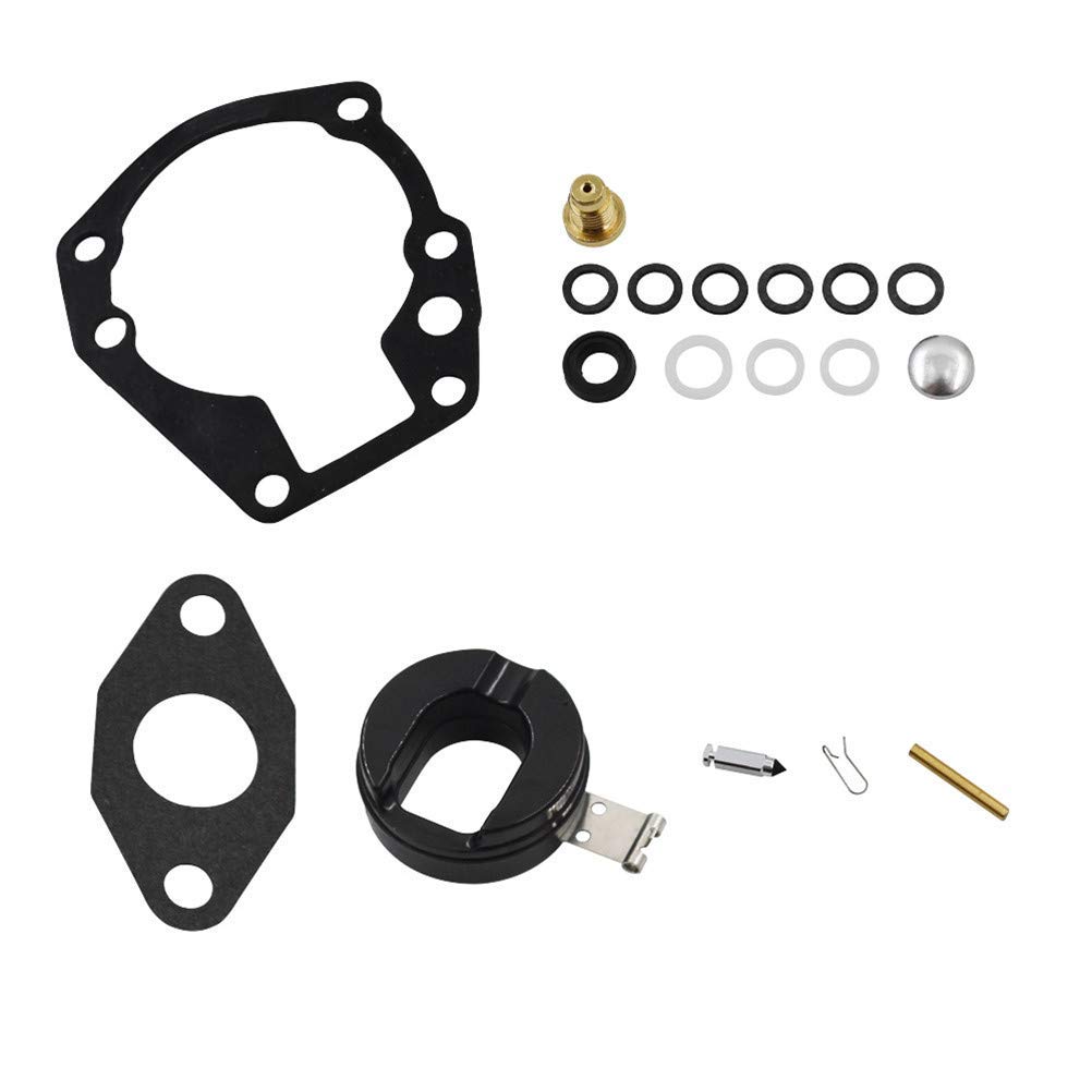 Carb Carburetor Rebuild Repair Kits with Float Fit for Johnson Evinrude 2/3/4 HP 398532 Sierra 18-7043