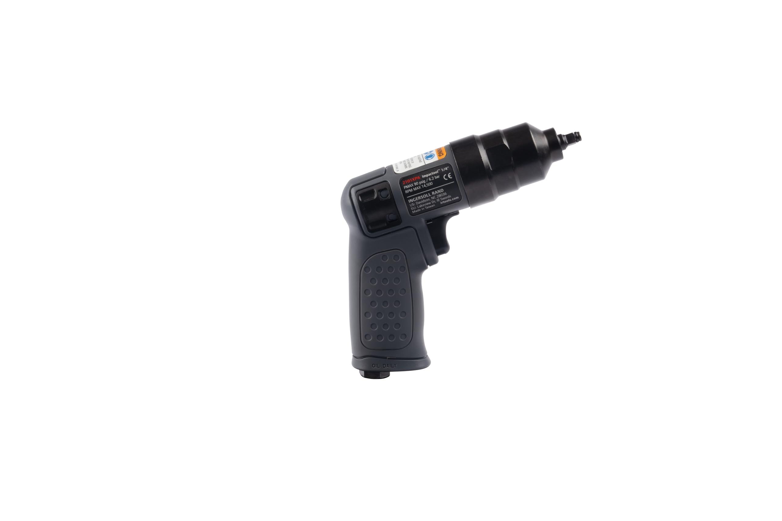 Ingersoll Rand Mini klucz udarowy 2101KA, 1/4" z zestawem nasadek do warsztatu, pneumatyczny klucz udarowy do dużych obciążeń, pneumatyczne narzędzie udarowe