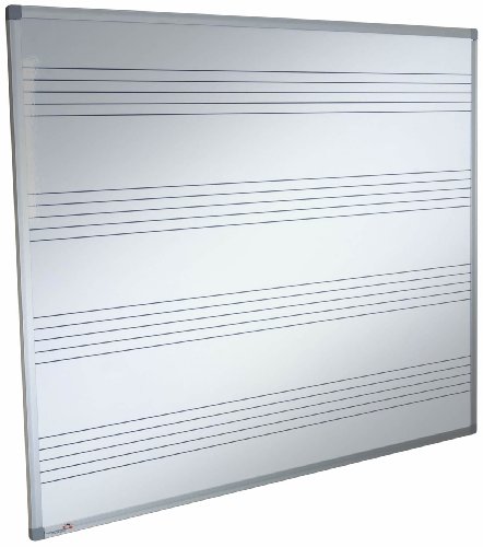 Pitts Music Ruling Whiteboard 1200mm x 900mm