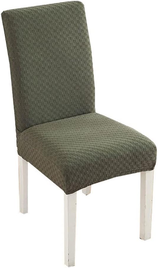 Dining Chair Cover Set of 6/4/2 Grey Beige,Stretch Chair Covers for Dining Room,Elastic Seat Chair Covers,Dining Chair Slipcovers Without Arms,Chair Protector Covers Removable Washable