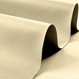 FunStick 15.8'x118' Large Leather Repair Patch Self Adhesive Leather Patches for Couch Beige Leather...