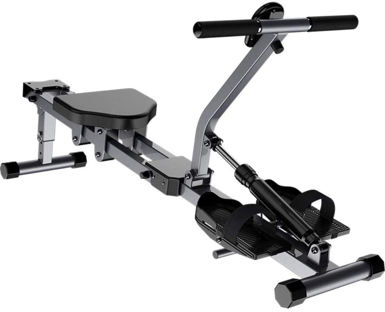 Fitness Equipment Rowing Machine Foldable, Rowing Machines for Home Use Indoor Rower Abdominal Fitness Equipment, 12 Resistance Adjustment, LCD Display, Maximum Load 150kg, for Office, Balcony, Gym