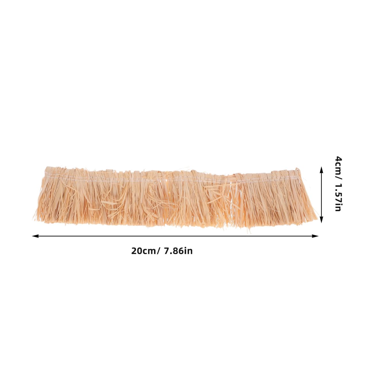 Toyvian 6pcs Miniature Artificial Thatch Roof - Realistic Straw Roof For Dollhouse - Fairy Garden - And Diy Micro Landscape Creations - Image 2