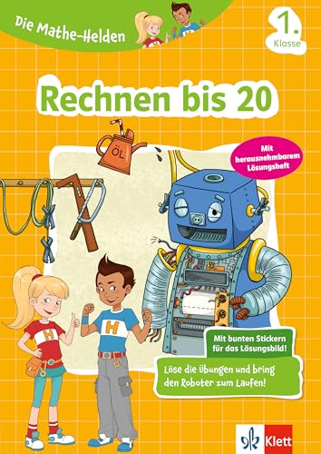 Klett Die Mathe-Helden Rechnen Bis 20 1. Klasse