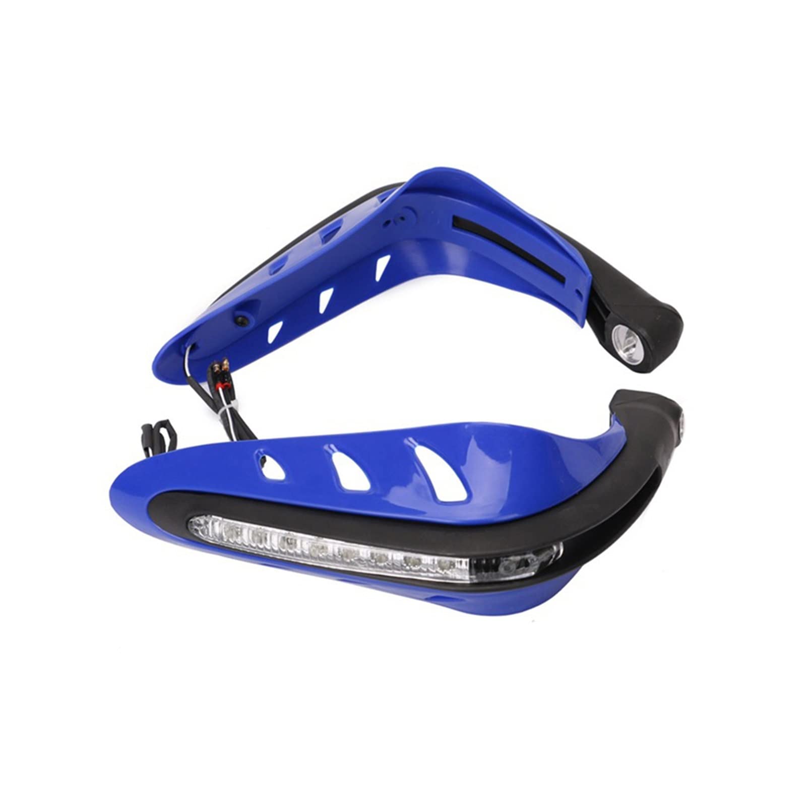 Protectores De Mano Para Moto Con LED Indicador - Universales Para Manillar De 7/8", Material ABS, 2 Unidades