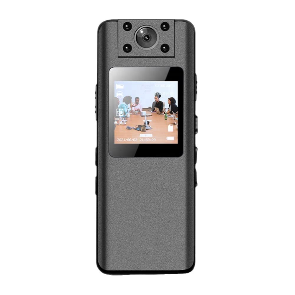 SAFETY NET Body Camera with Audio and Video Recording | 64GB Memory Card,1.3" Screen | Mini Body Cam for OutdoorTravel RecordWork Records.