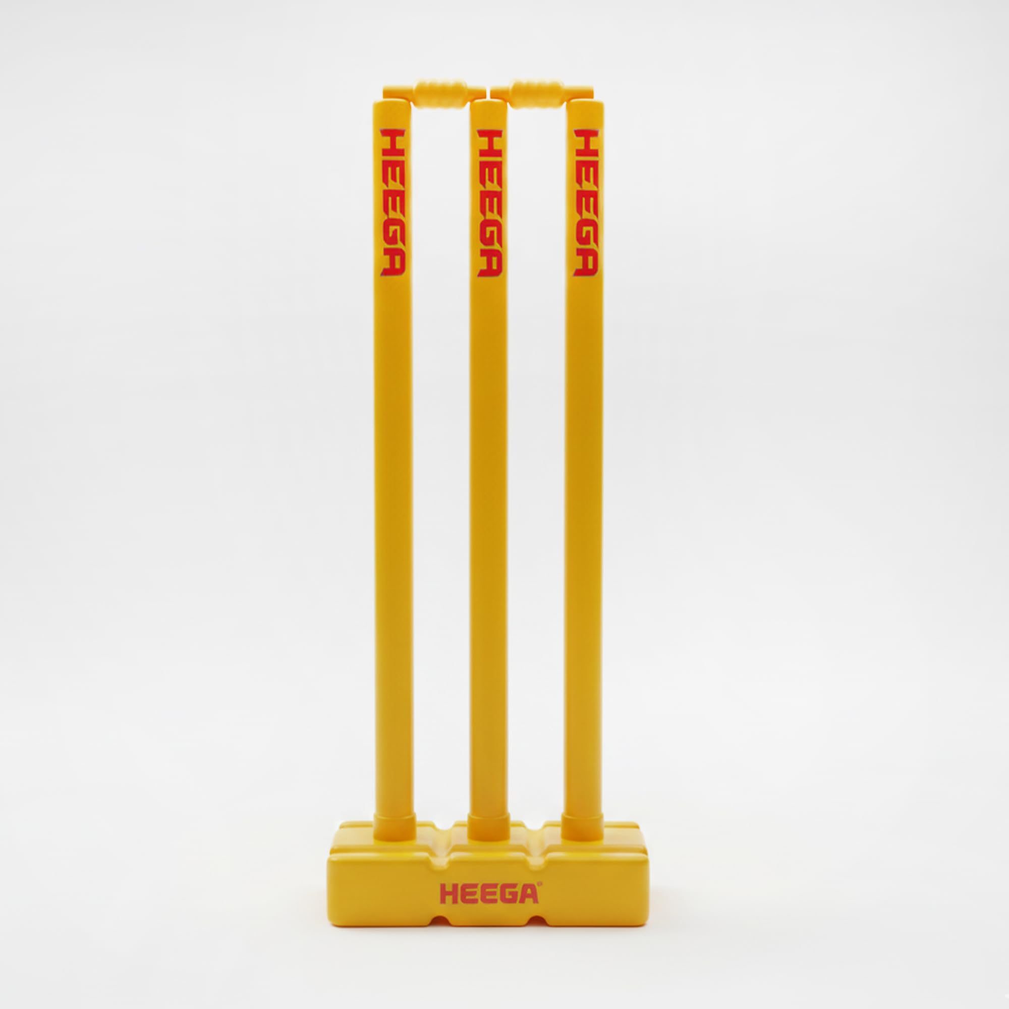 Heega Plastic Cricket Stump Size- Boy, Color - Yellow (Set of 1)-picture-10