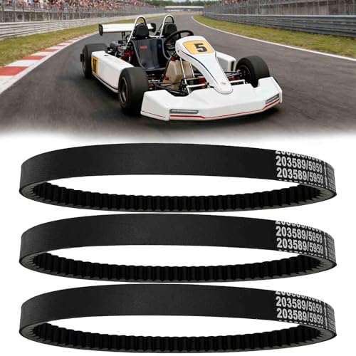 F-LptStor 30 Series Go Kart Drive Belt Compatible with Coleman KT196 Go Kart CVT Torque Converter Belt Fits CK196-T Manco 5959 Comet 203589 Asymmetrical Belt Murray 12-848.