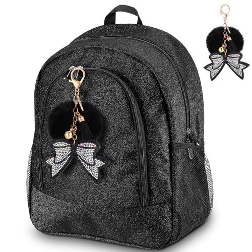 Noveread Small Cheer Backpack Bow Keychain Cheerleading