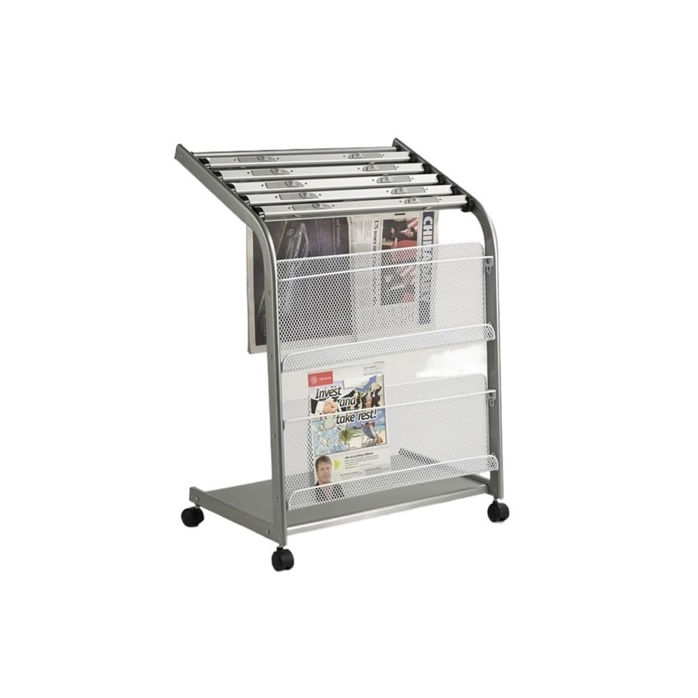IUokLU Magazine Rack, Newspaper RacksNewspaper RacksBook RacksMagazine RacksPromotional Multi-Tier Racks Brochure Display Stand