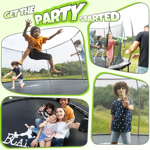 Bcan Trampoline 8Ft 10Ft 12Ft 14Ft 15Ft 16Ft Recreational Trampoline With Enclosure For Kids Adults thumb #8