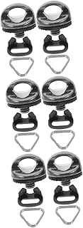 OSALADI 3 Sets Camera Adapter Accessories Triangle Split Hook Camera Split Strap Hook Split Ring Camera Supply Camera Accessory Screws with Washer Stainless Steel With Hook