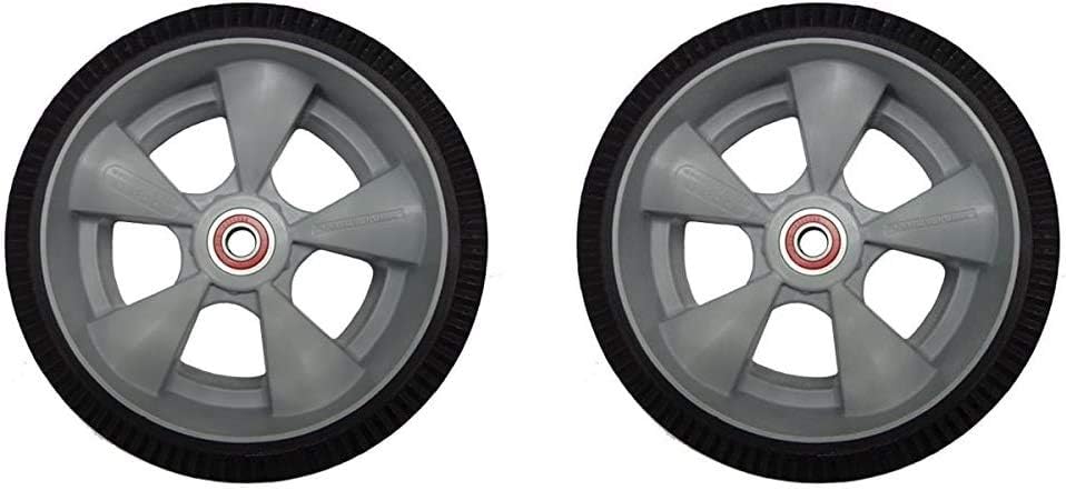 Magliner 111080 Interlocked Microcellular Foam Wheel, 10" x 3-1/2" (Pack of 2.)