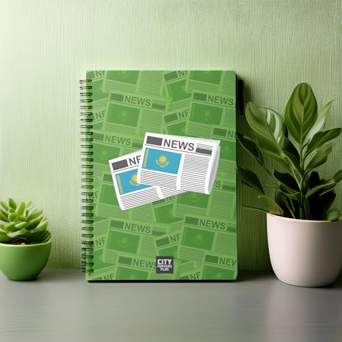 Carnet de notes Kazakhstan Newspapers A5 pack de 20 pièces lignées