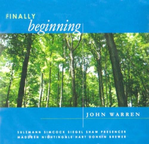 Finally Beginning [Audio CD] Warren, John