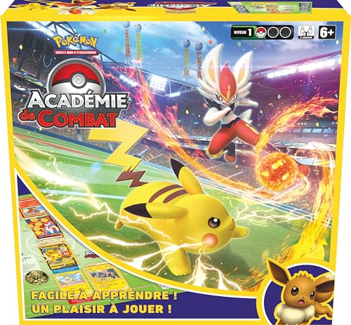 Le coffret Pokémon Académie de combat pour garçon de 6 ans