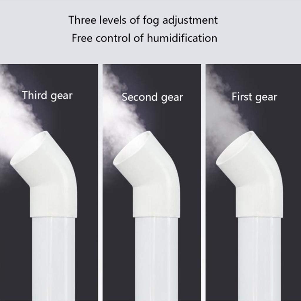 Humidifiers 18L Large-Capacity Industrial Double-Outlet Mist Tube Commercial Large Supermarket Vegetable and Fruit Fresh-Keeping Workshop Large Mist Sprayer White (Mechanical Automatic Water Inlet