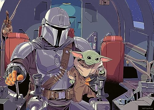 Ravensburger Puzzle 16565 - The Mandalorian - 1000 Teile Star Wars Puzzle für Erwachsene und Kinder ab 14 Jahren