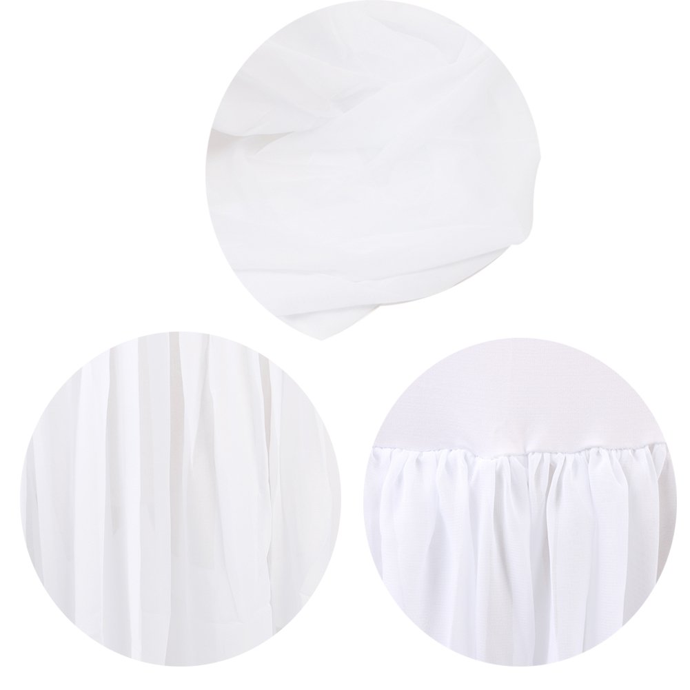 xuanranUK Abiti Eleganti Donne Incinte, Abito in Chiffon Incinta Fotografia Puntelli Fancy Servizio Fotografico per Beach, Vestiti Donne Incinte Gonne fotografiche di maternità