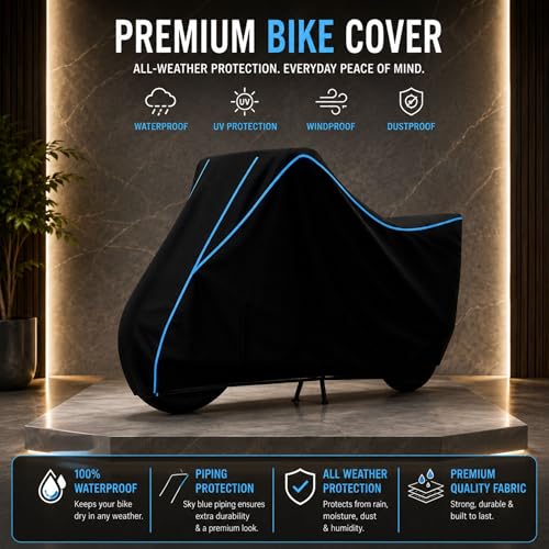 Image of My NEW Covers 100% Water Resistance Activa 6G Scooty Cover | Taffeta Body Cover for Rain & Sun | UV Protection, Dustproof, Scratch Resistant, Windproof, Heat Resistant, Vehicle Specific Fit