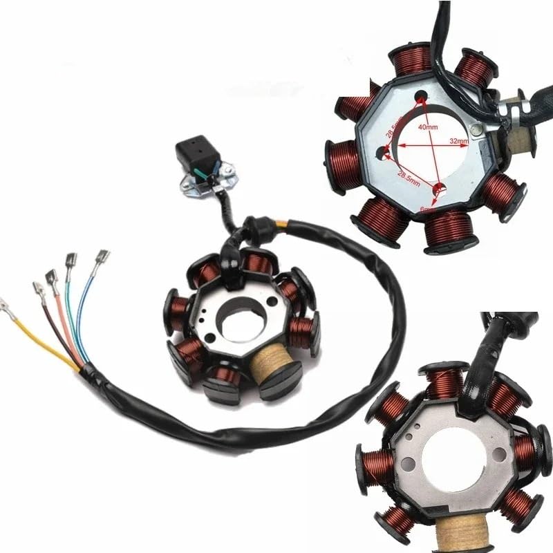 Platines stator 8 bobines d'allumage pour résoudre les pannes de démarrage de quad