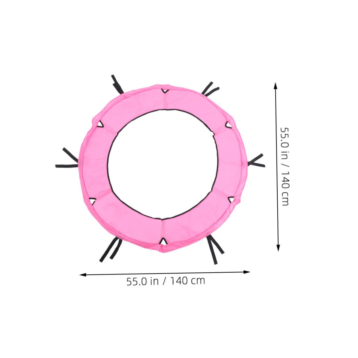 POPETPOP Trampoline Accessories Round Safety Cover Replacement Parts Oxford Cover Foam Padding Use