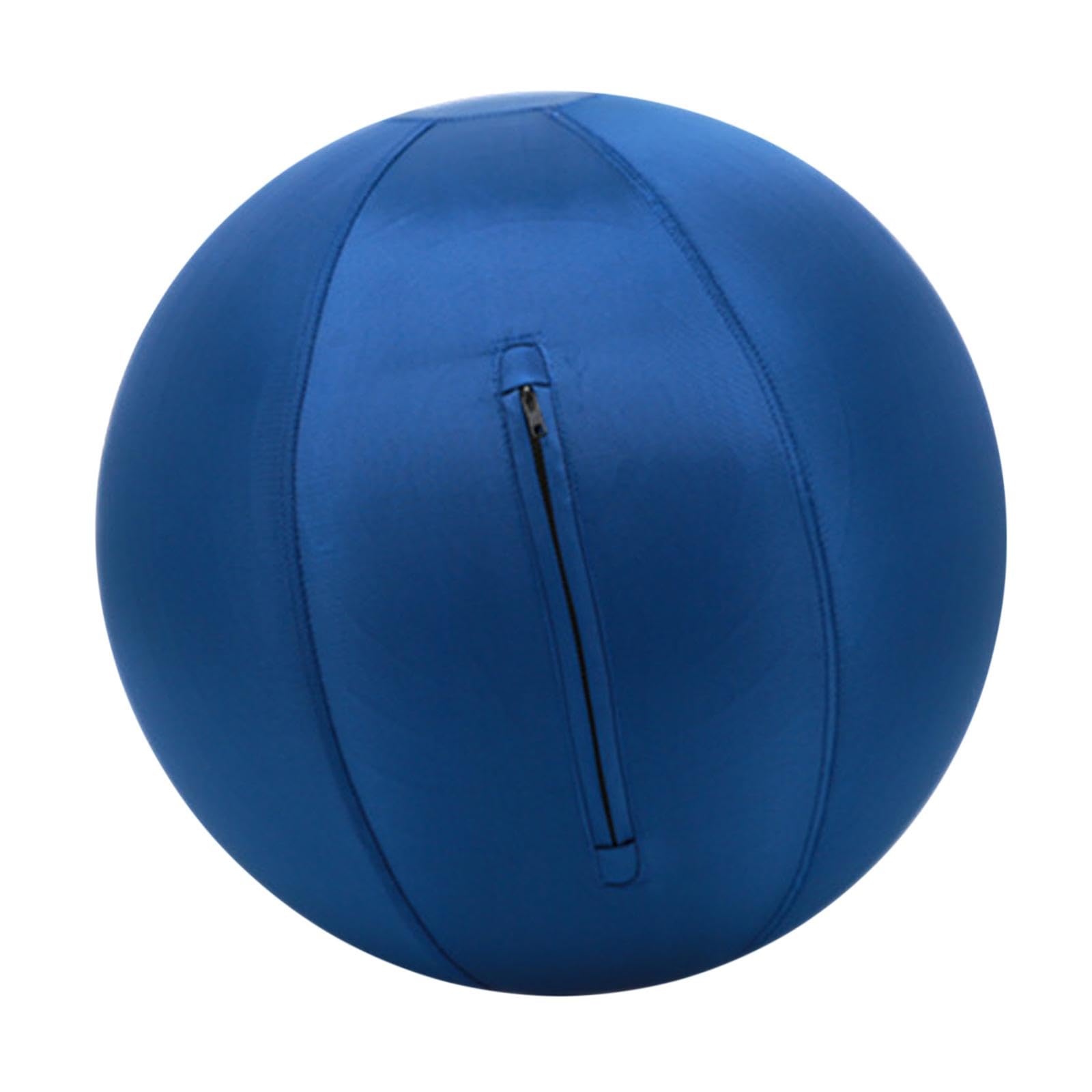 Fancyes Yoga Ball Cover, Sitting Balls Cover,with Carry Handle, Breathable,Balance Ball Cover,Exercise Ball Cover for Home Use,Indoor, Diameter 55cm