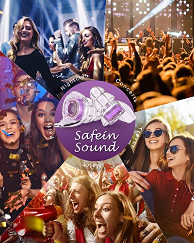 2 Pairs High Fidelity Concert Ear Plugs, Silicone Hearing Protection Earplugs, Noise Reduction Music Ear Plugs For Concerts, Musicians, Festival, Dj’s, Nightclub, Drummers And Raves Party - 23Db #TOP5