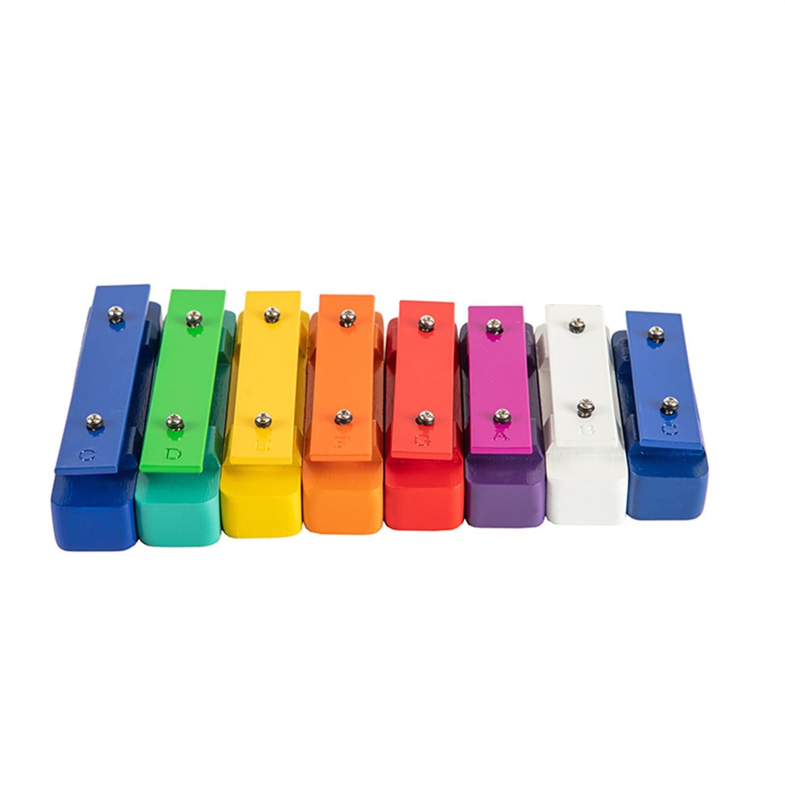 DABAUR Glockenspiel 8 Tone Sound Brick Colorful Metal Durable Soundboard Glockenspiel Percussion Instrument